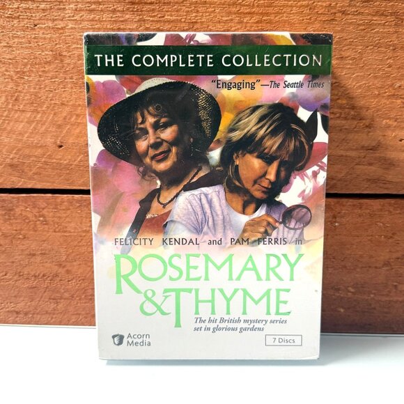 ROSEMARY AND THYME The Complete Series Seasons 1-3 [DVD, 7-Disc] Brand NEE - Picture 2 of 7